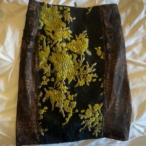 Really cool zipper back skirt